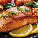Salmón plancha